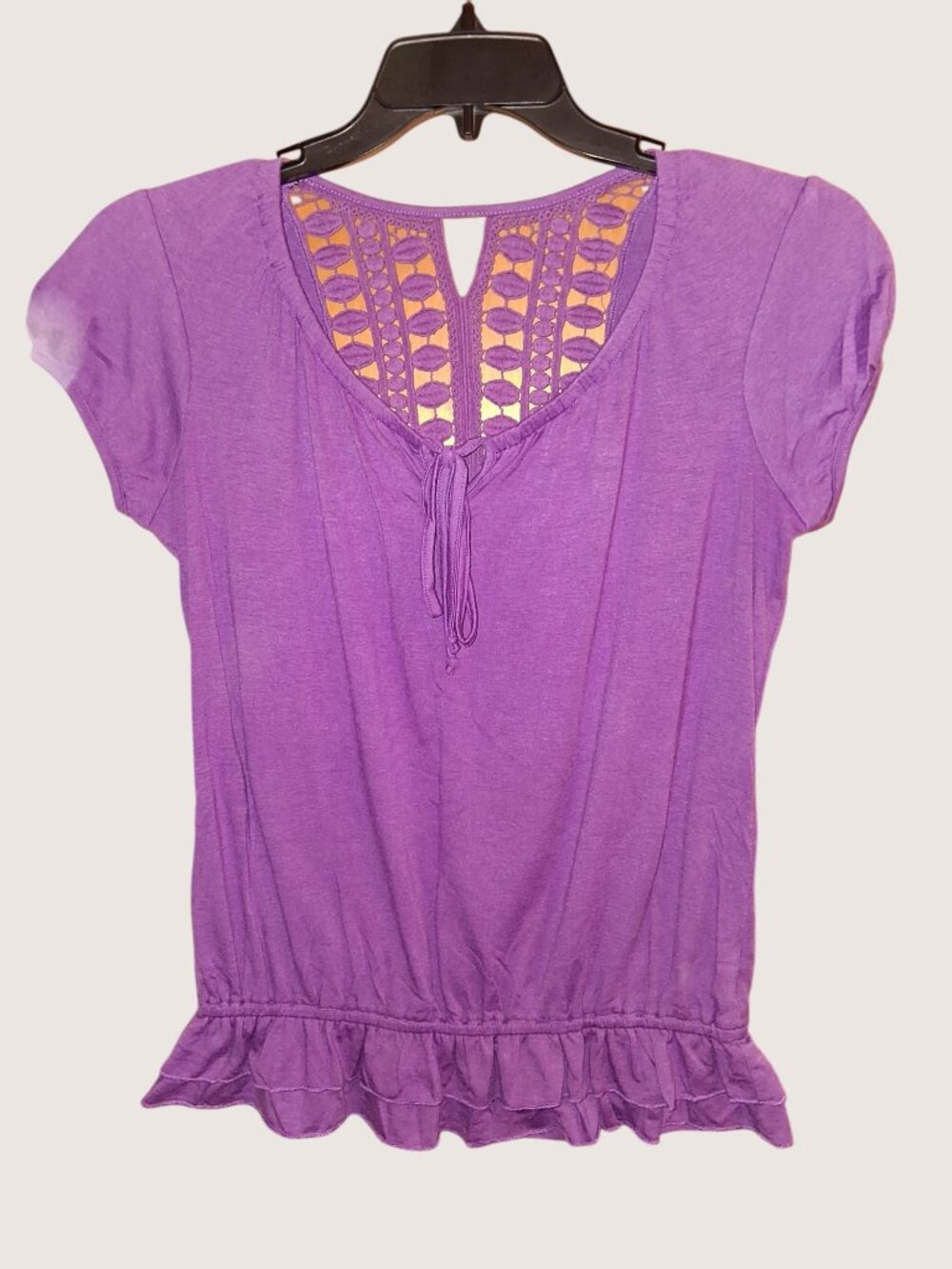 Ladies Purple Top Size XL